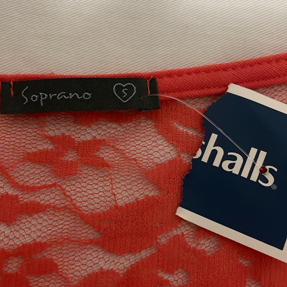 SOPRANO New vibrant colour Peplum dress - Picture 4 of 5